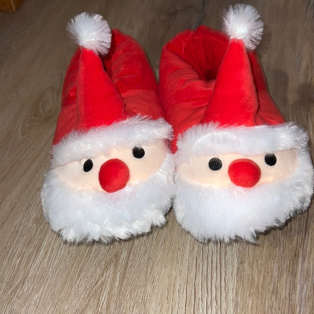 Santa clause slippers